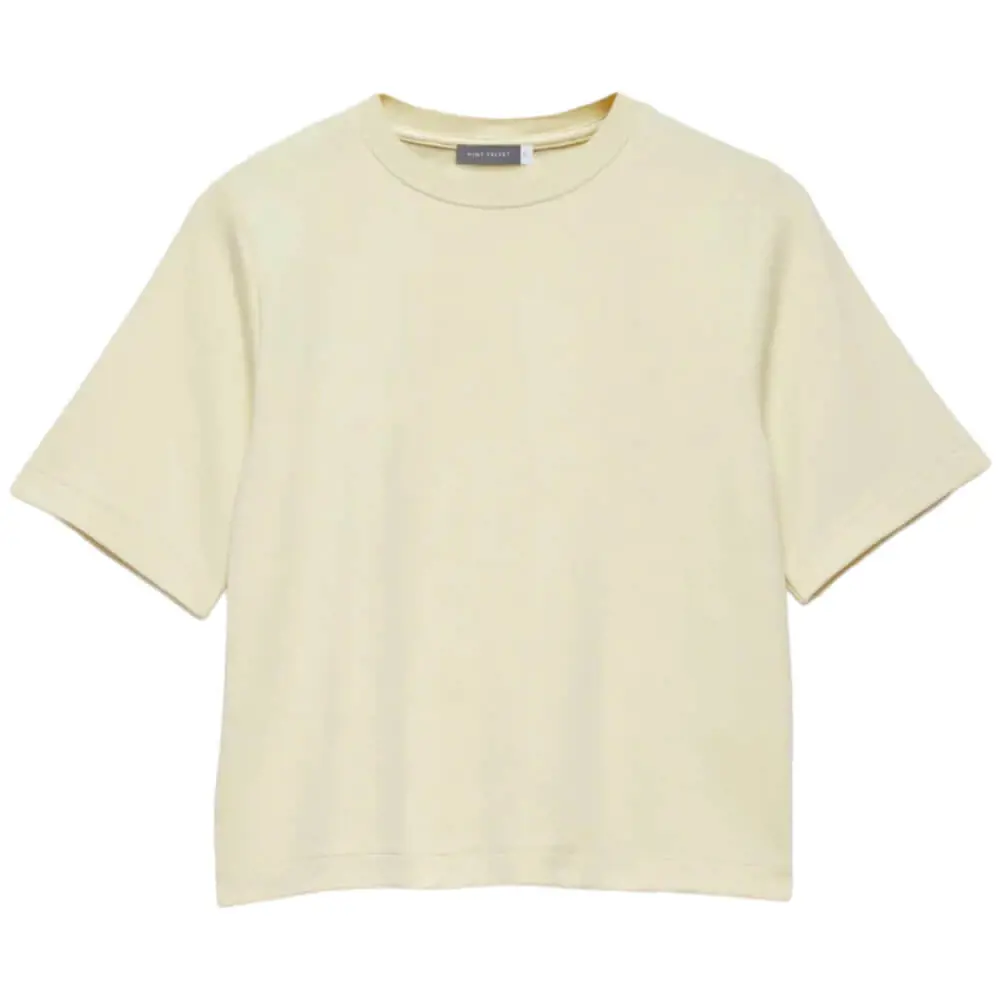 Mint Velvet Yellow Ultimate Cotton T Shirt